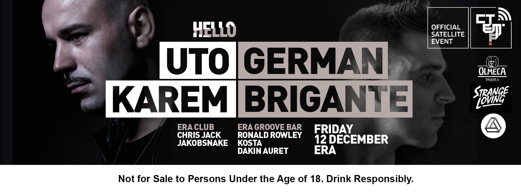 HELLO TECHNO &amp; STRANGE LOVING present: UTO KAREM | GERMAN BRIGANTE