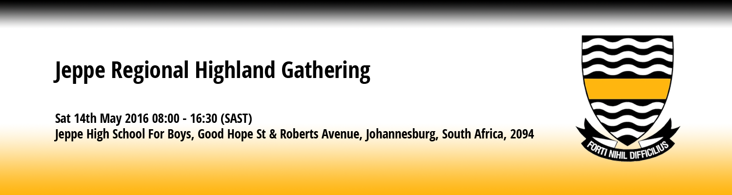 Jeppe Regional Highland Gathering