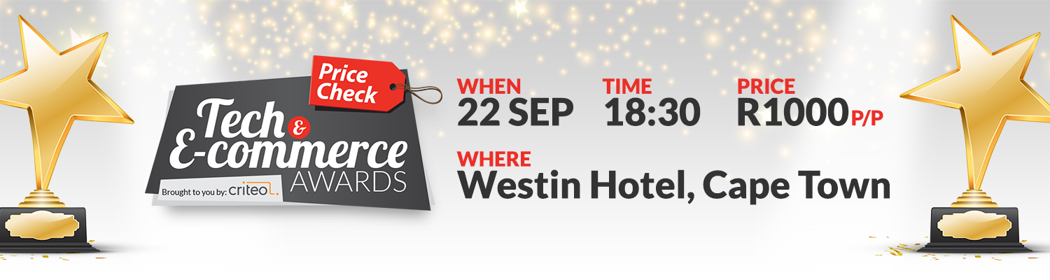 PriceCheck Tech &amp; E-Commerce Awards