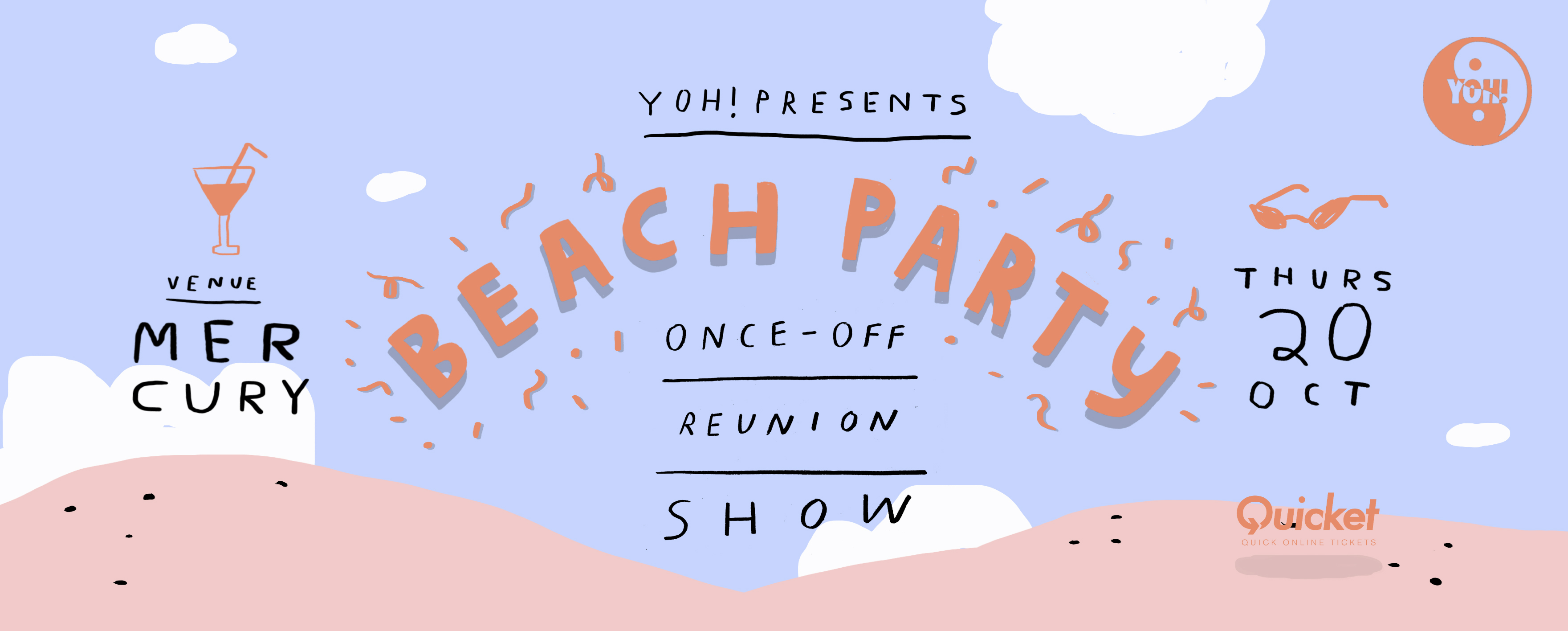 Beach Party Once-Off Reunion Show