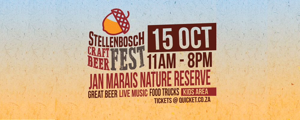 Stellenbosch Craft Beer Festival - Oktoberfest Edition 2016