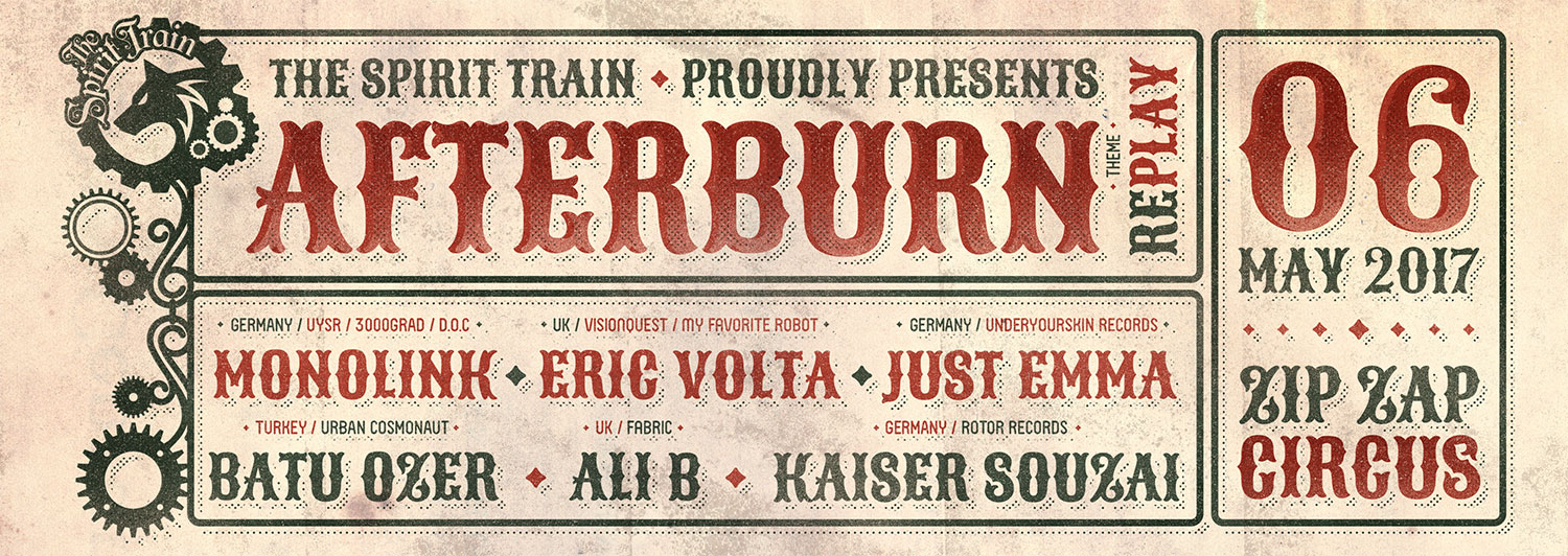 The SPIRIT Train presents AfterBURN