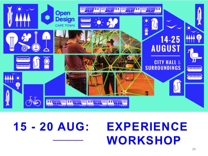 Book tickets for OPEN DESIGN EXPERIENCE WORKSHOP