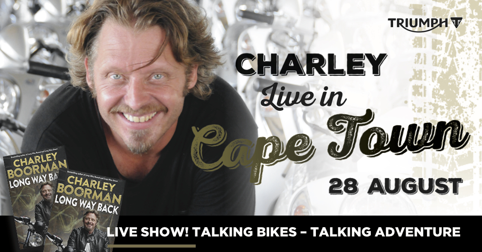 Charley Boorman Live in Cape Town