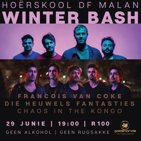 Francois Van Coke en Die Heuwels Fantasties - DF Malan Winter Bash