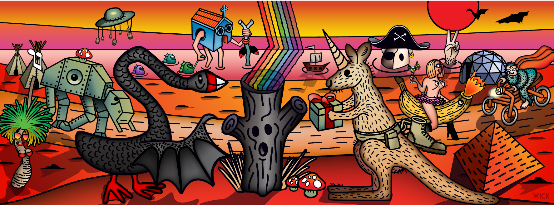 Blazing Swan - 2018 - Beyond The Black Stump