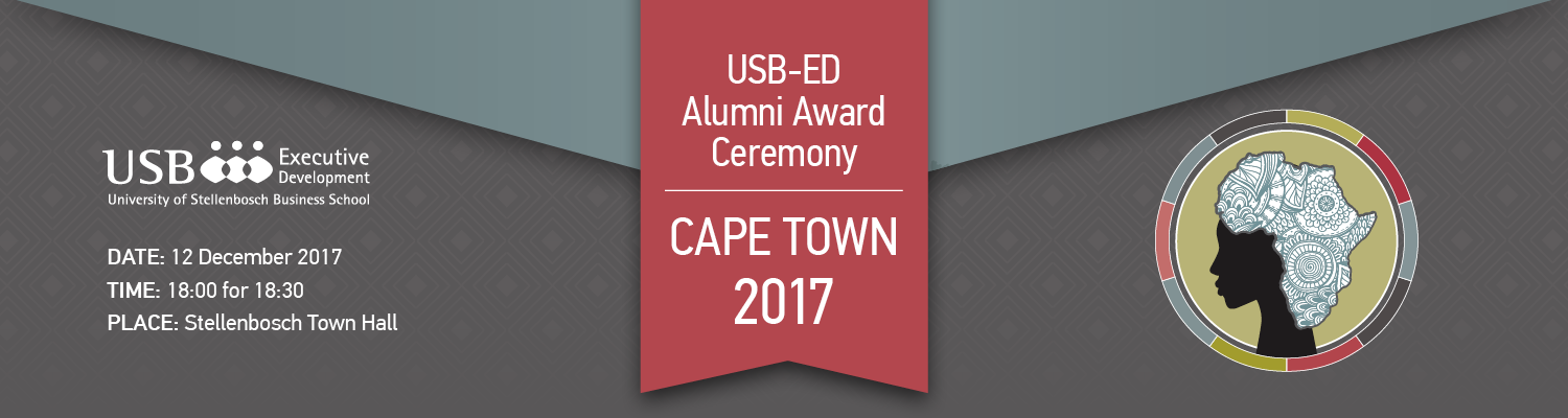 USB-ED Alumni Award Ceremony Western Cape 2017