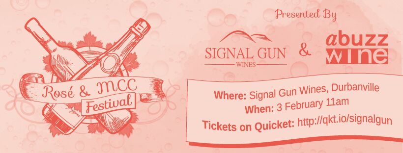 Rosé and MCC Festival at Signal Gun Wines