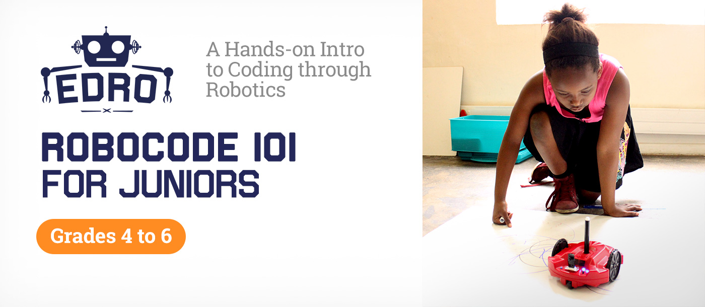 EDRO RoboCode Workshop for Juniors (Grades 4 to 6) - Cape Town - April 