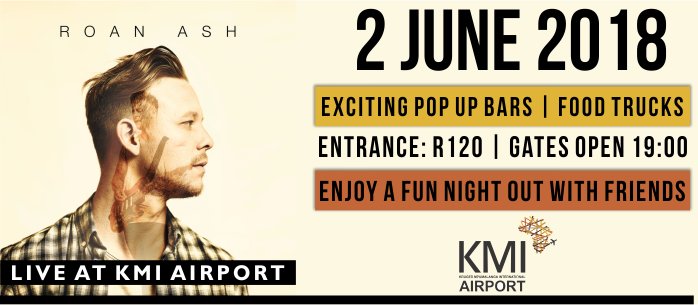 Roan Ash LIVE at KMI Airport 