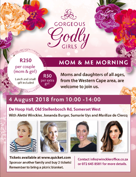 Gorgeous Godly Girls- GGG Mom and Me