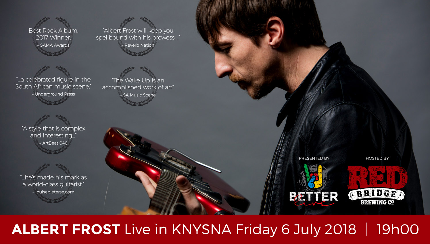 Albert Frost LIVE in Knysna