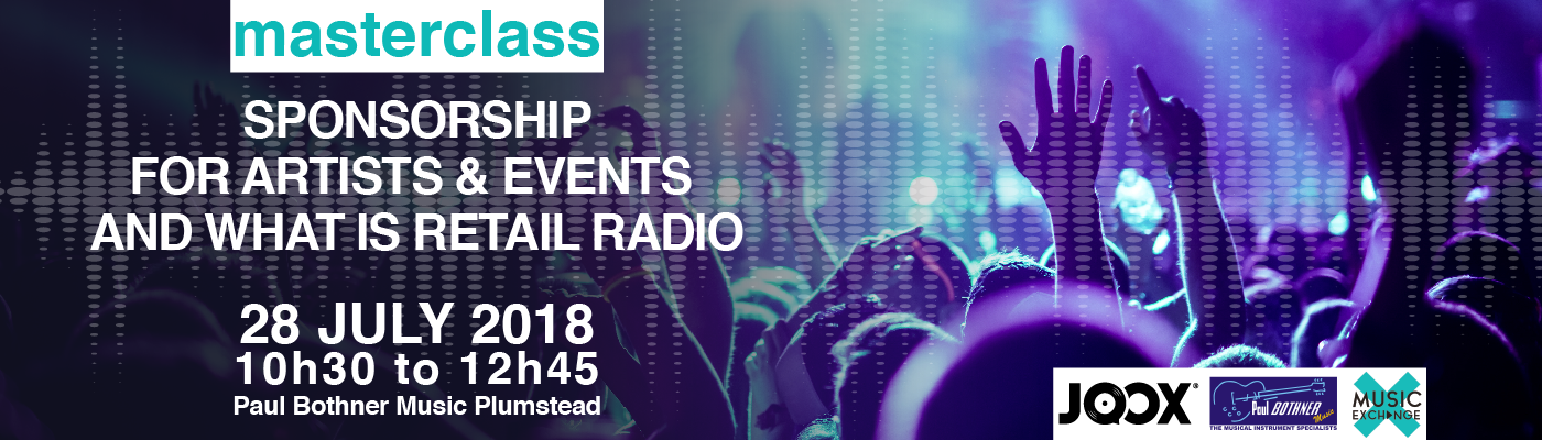Masterclass  Discussing  sponsorship for artists and events &amp; what is retail radio 