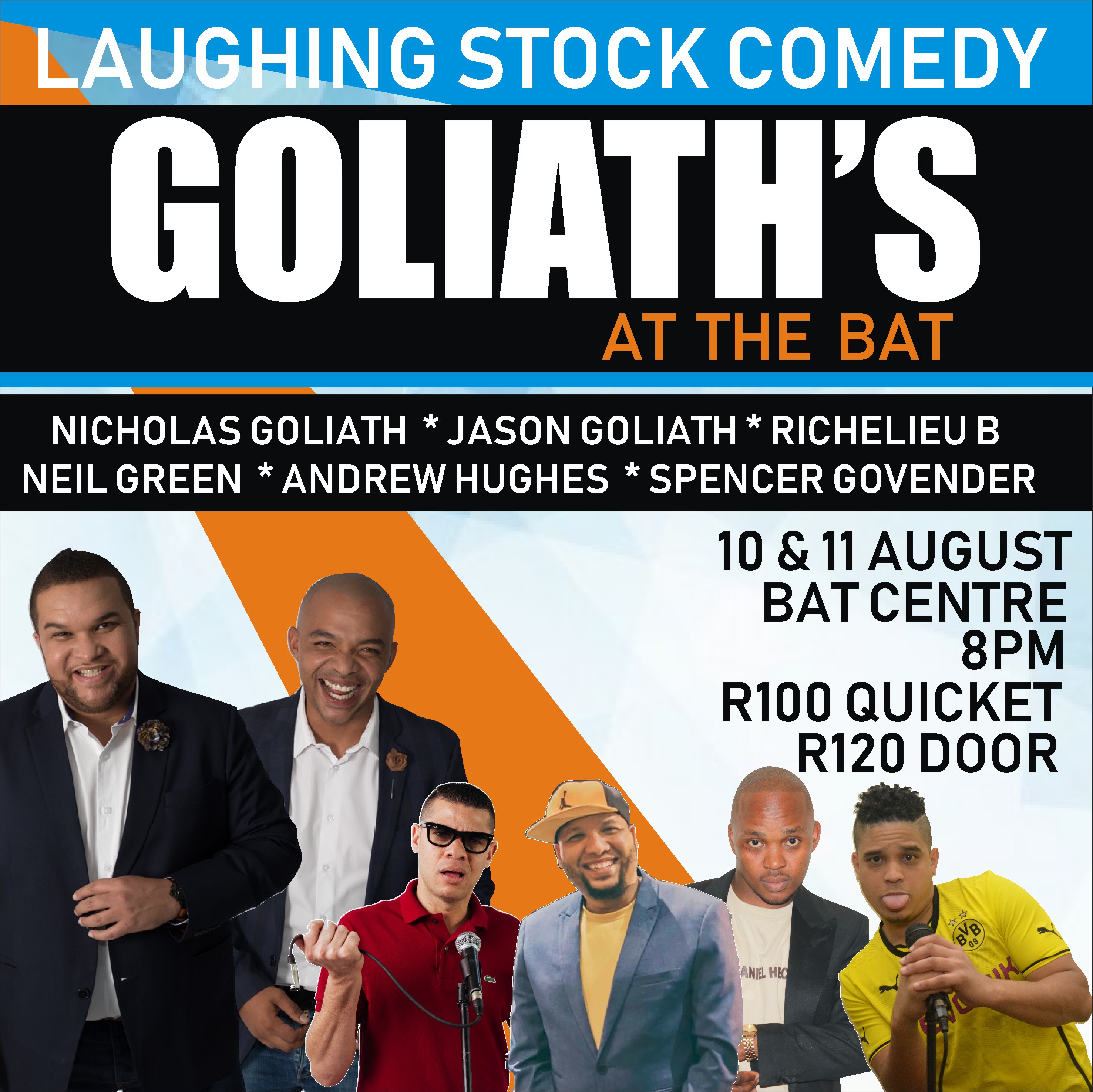Laughing Stock Comedy - Goliath's At The Bat
