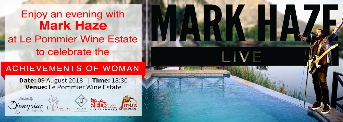 MARK HAZE LIVE @ LE POMMIER WINE ESTATE