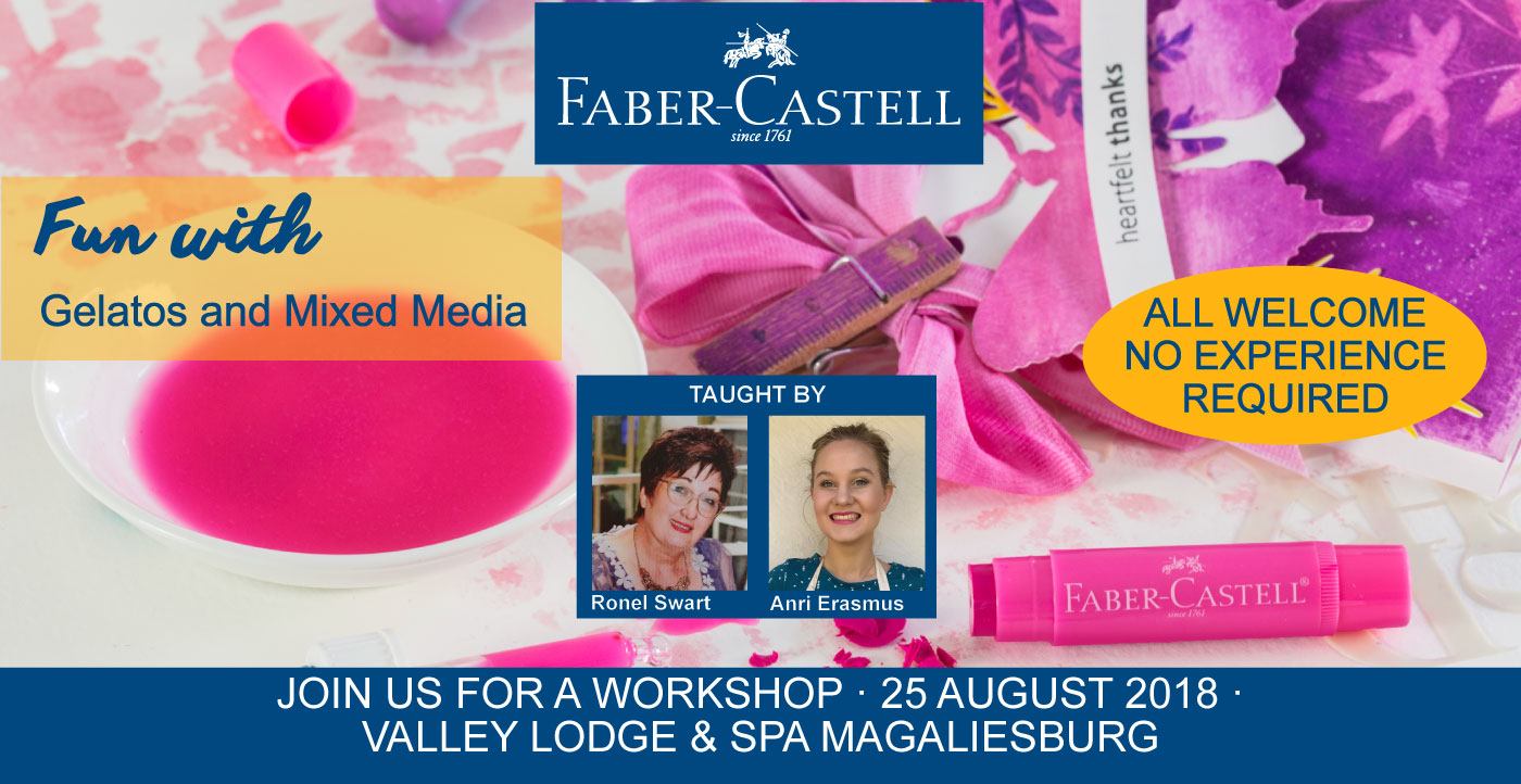 Faber-Castell Fun with Gelatos and Mixed Media