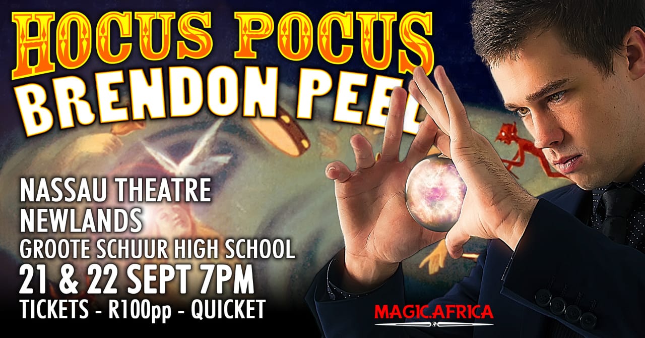 HOCUS POCUS with Brendon Peel at Nassau Theatre