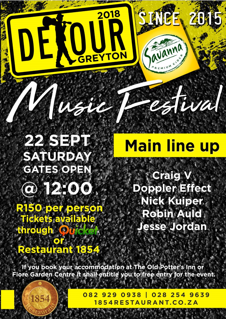 Detour Music Festival Greyton