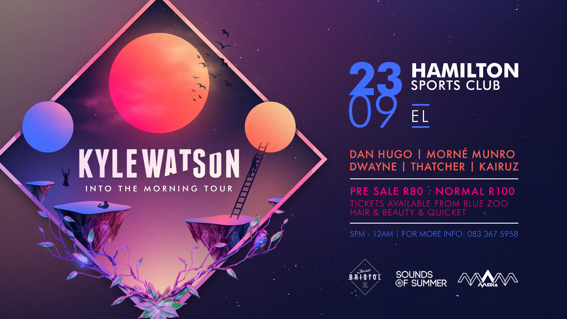 Kyle Watson " Into the Morning " Album Launch | Hamilton Sports Club