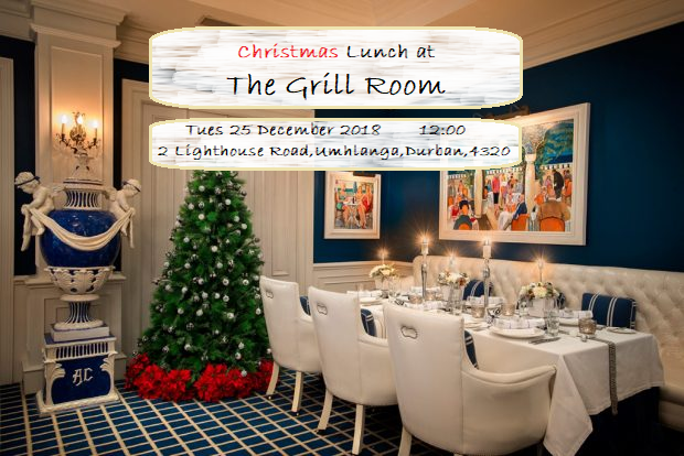 Christmas Lunch at The Grill Room