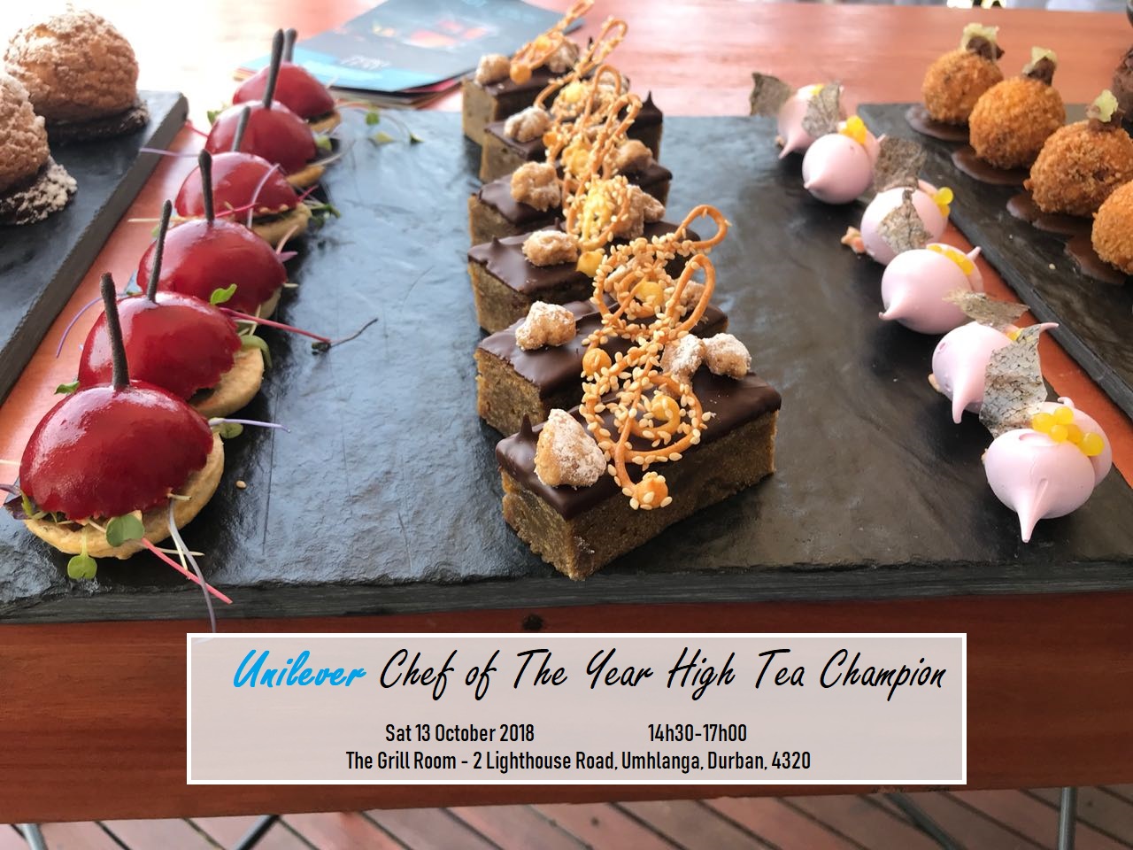 Unilever Chef of the Year High Tea Champion