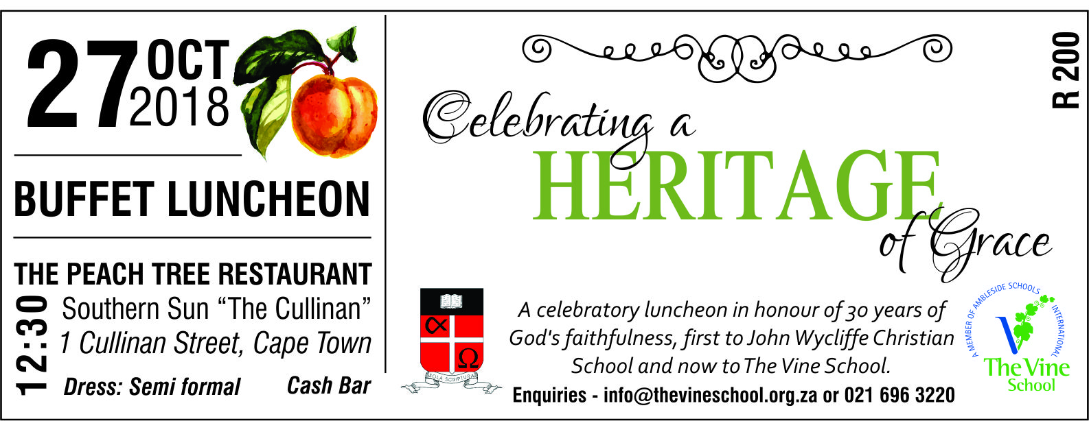 Celebrating a Heritage of Grace