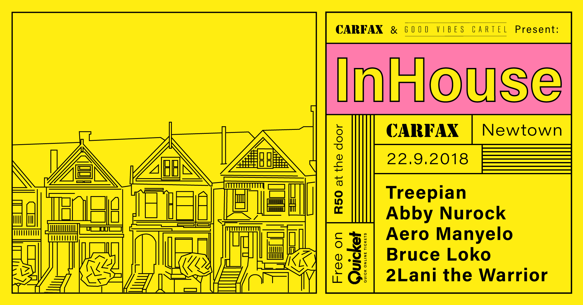 Carfax & Good Vibes Cartel Present Inhouse