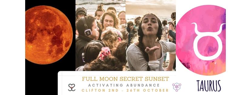 Full Moon Secret Sunset- October Edition.