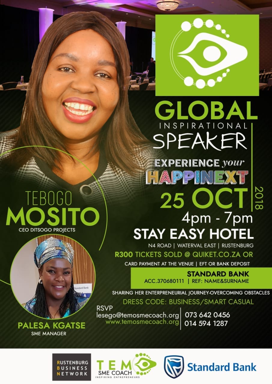 Intimate Business Conversations with Tebogo Mosito