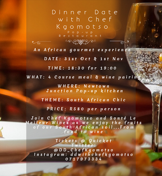 Dinner Date with Chef Kgomotso 