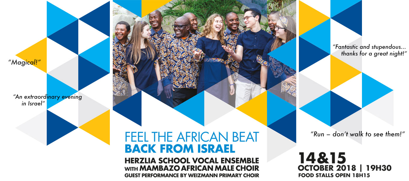 Herzlia Vocal Ensemble & Mambazo, feel the African beat