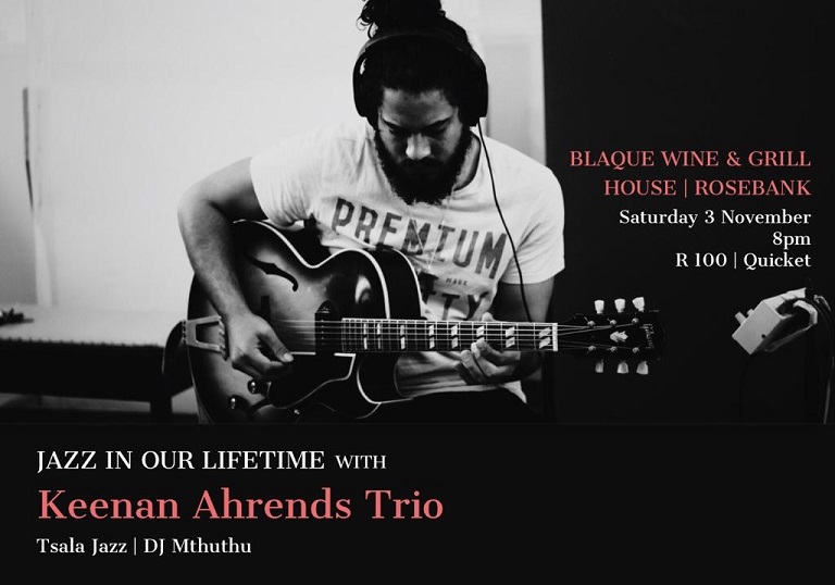 Jazz In Our Lifetime with Keenan Ahrends Trio