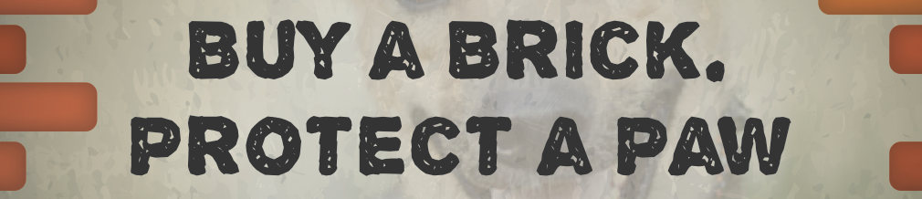 Buy a brick.. protect a PAW