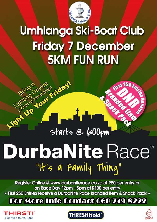 DurbaNite Race - 7 December 2018