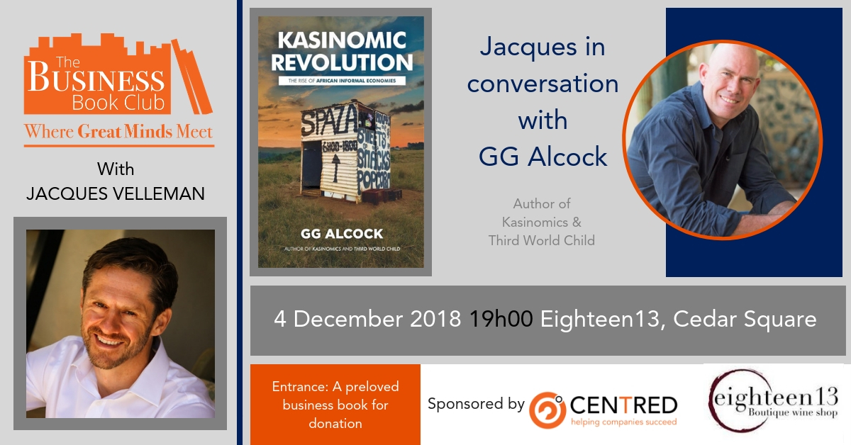The Business Book Club presents: KasiNomic Revolution with GG Alcock