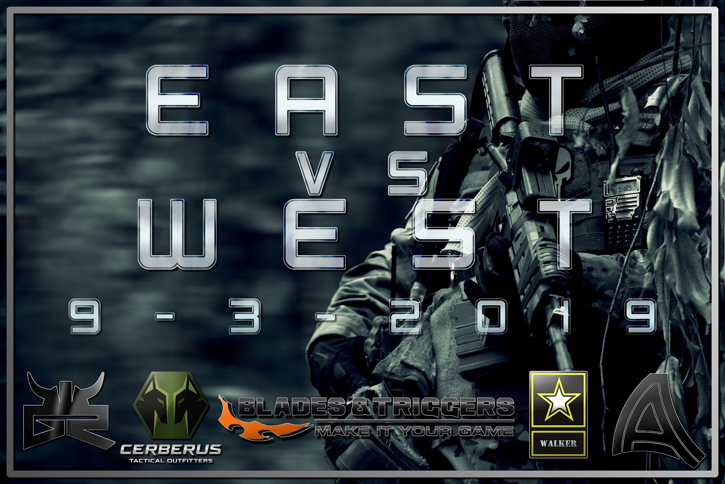 AIRSOFT - EAST vs WEST 2019
