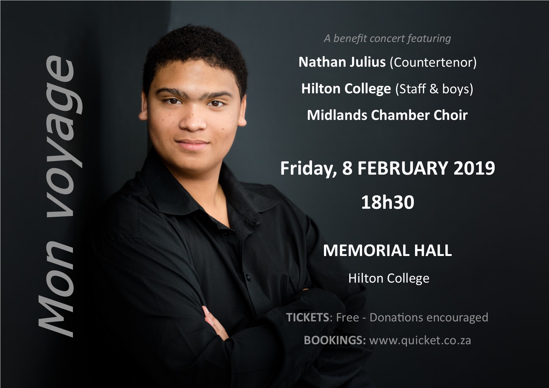 Nathan Julius Benefit Concert: Mon Voyage