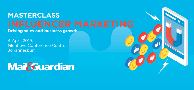 Mail & Guardian Influencer Marketing masterclass