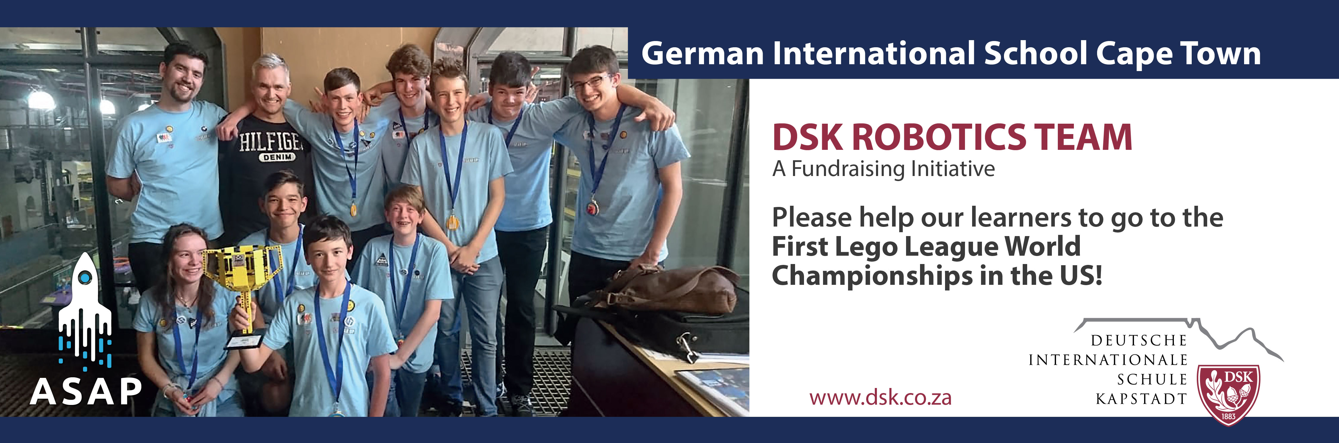 DSK Robotics Fundraising Initiative
