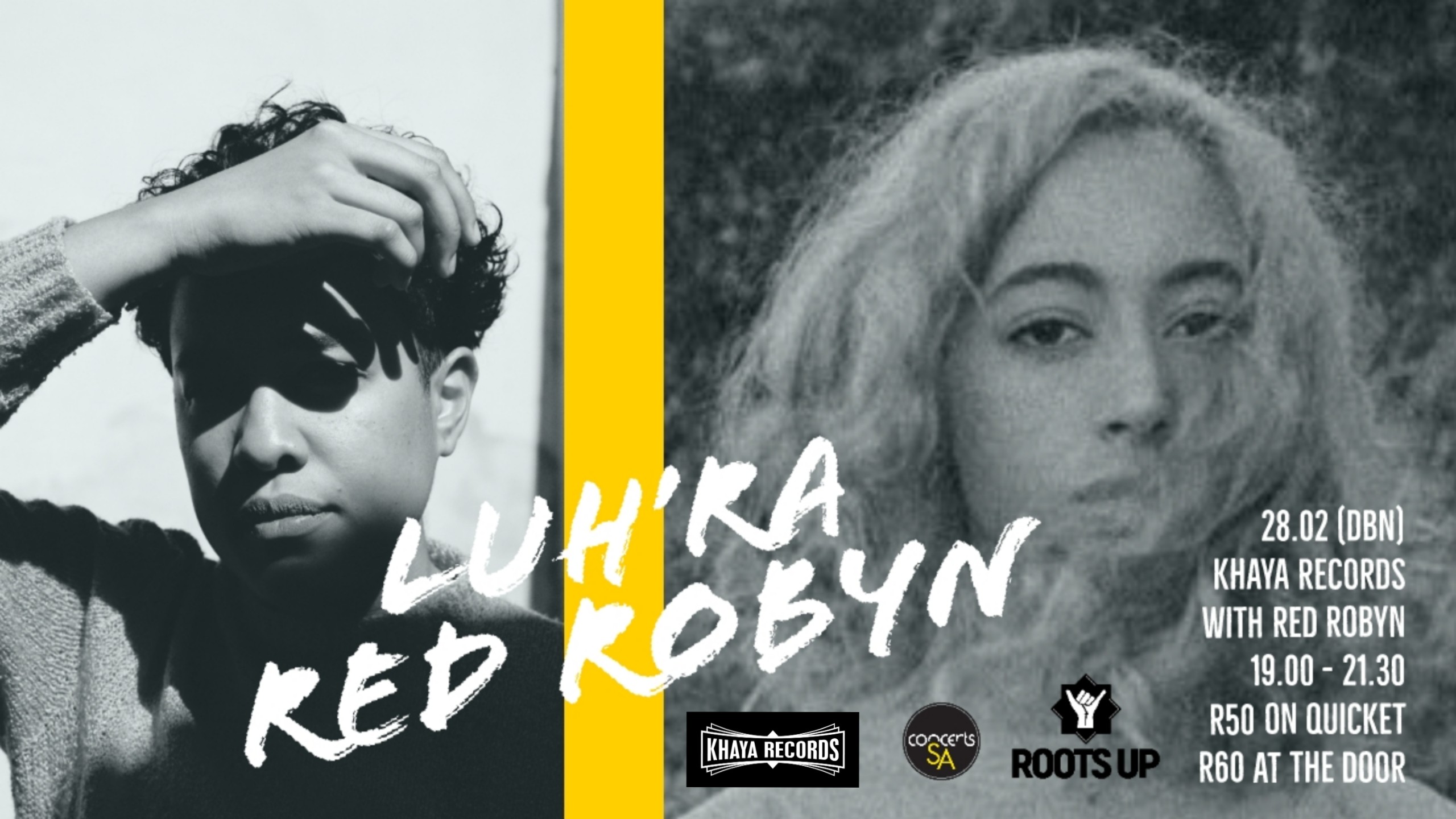 Red Robyn and Luh'ra at Khaya Records 