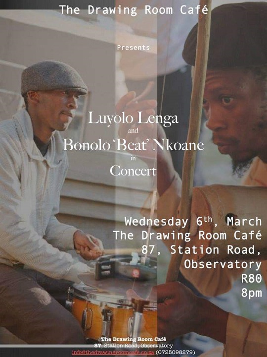 Luyolo Lenga and Bonolo "Beat" Nkoane in Concert