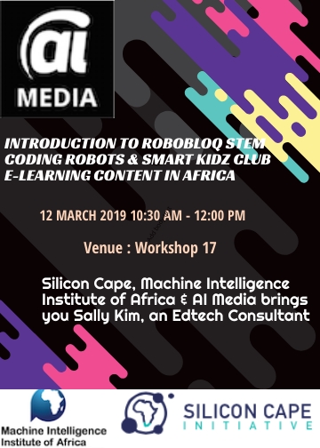 Introduction to Robobloq STEM coding Robots & Smart Kidz Club e-learning content in Africa