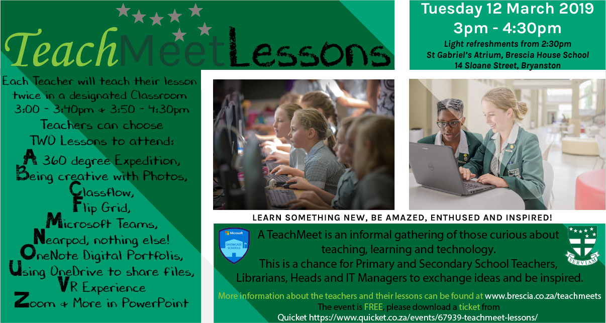 TeachMeet Lessons