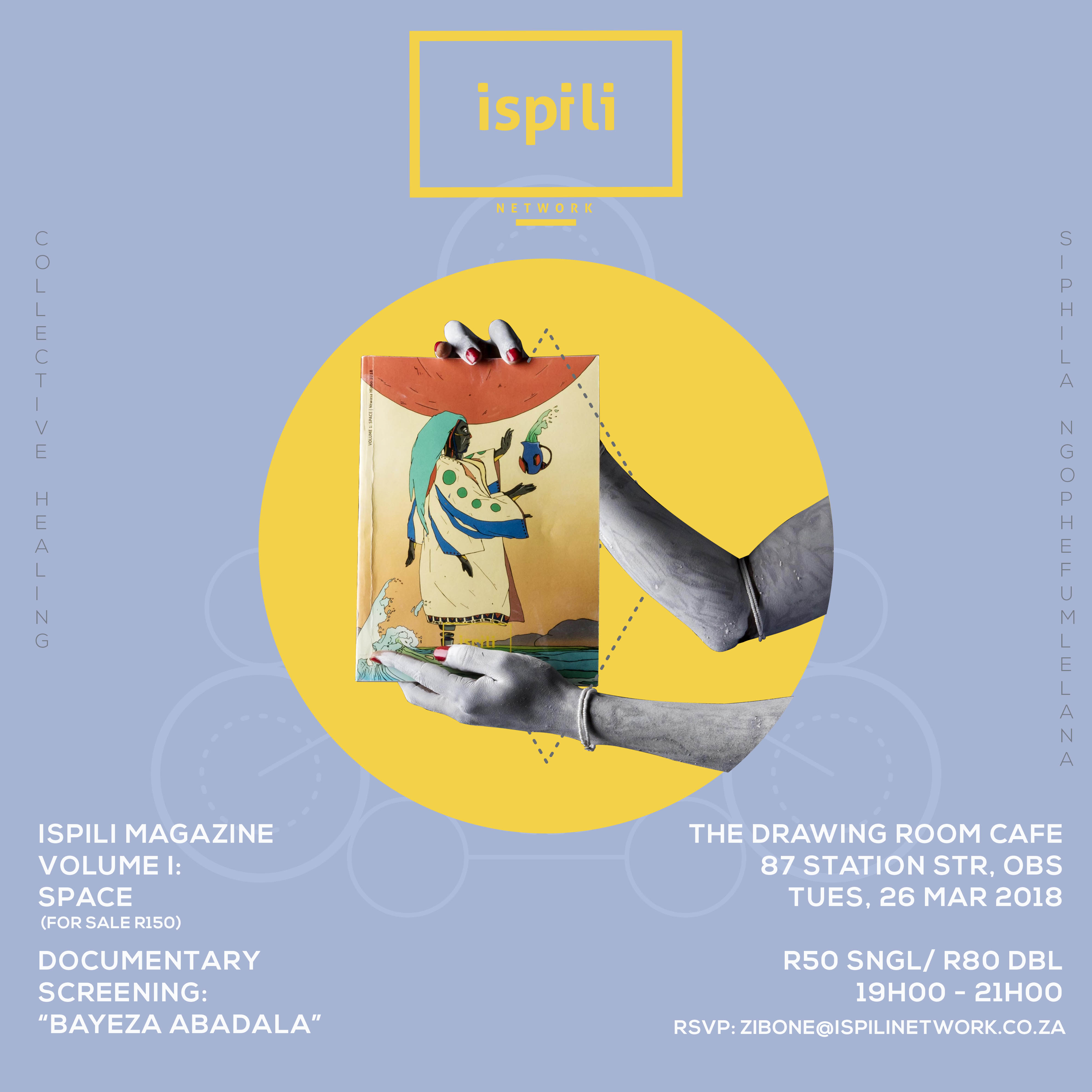 ISPILI Magazine Activation: Drawing Room Café