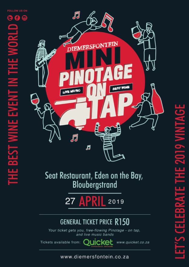 Mini Pinotage On Tap - Eden On The bay