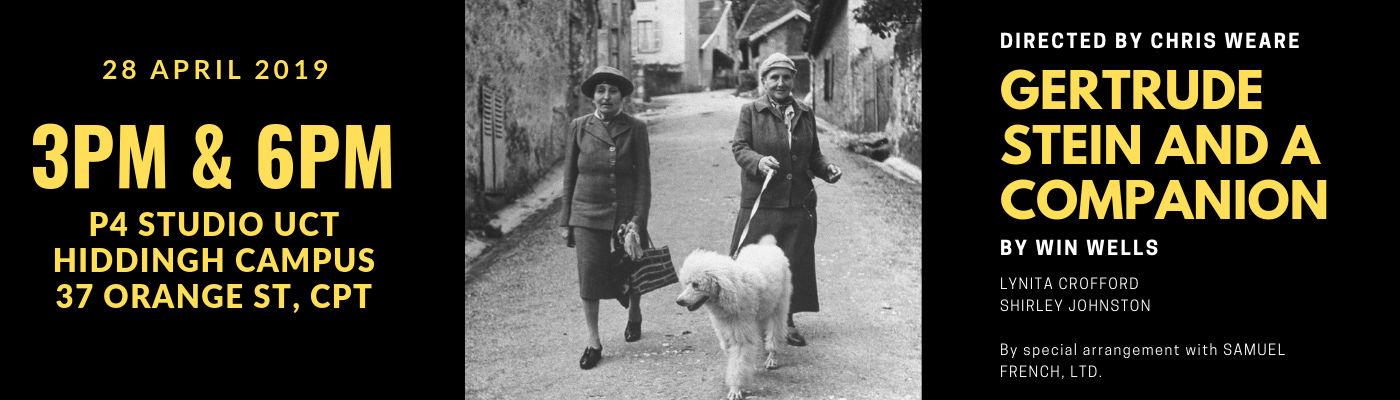 Gertrude Stein and a Companion Fundraiser 