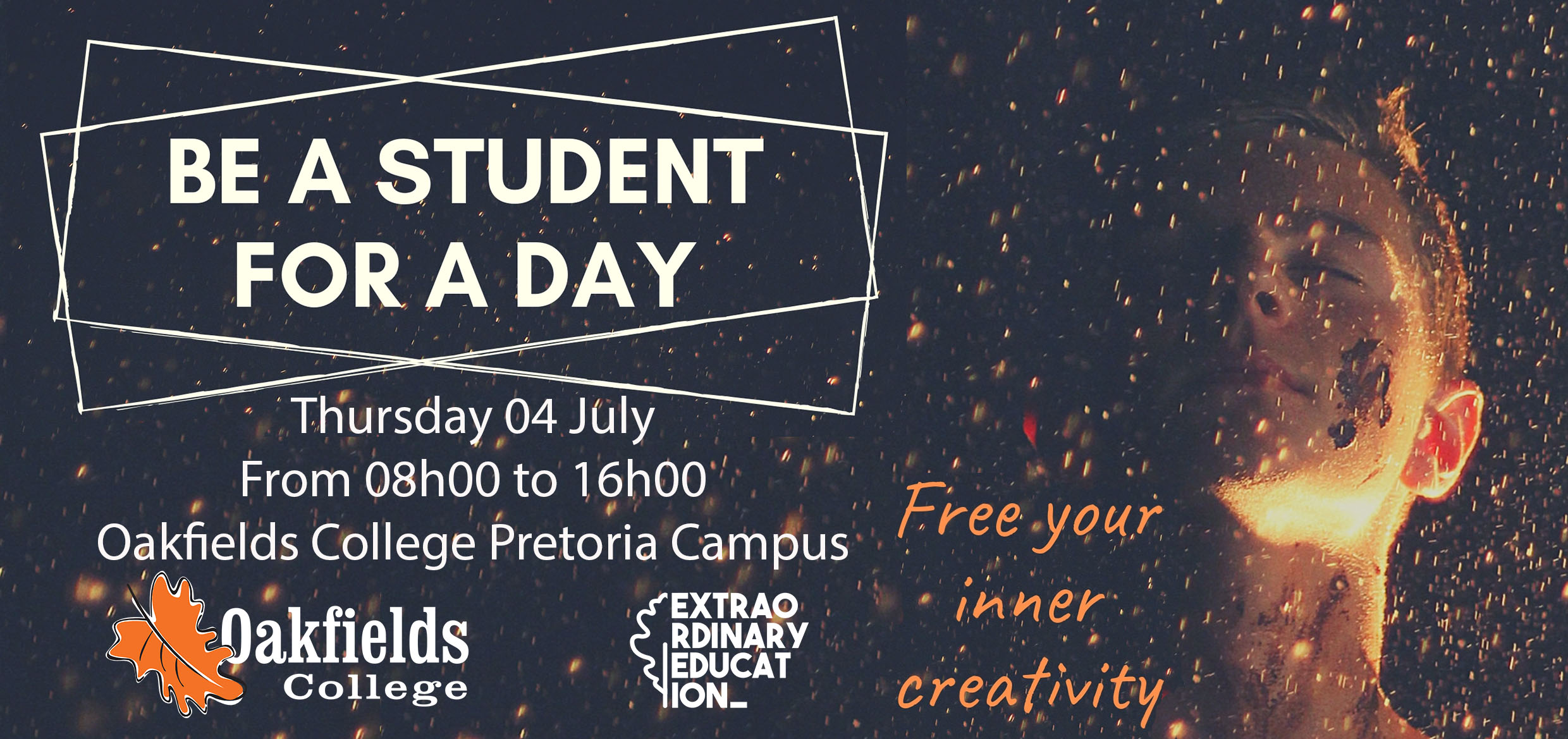 BE A STUDENT FOR A DAY OAKFIELDS COLLEGE PRETORIA