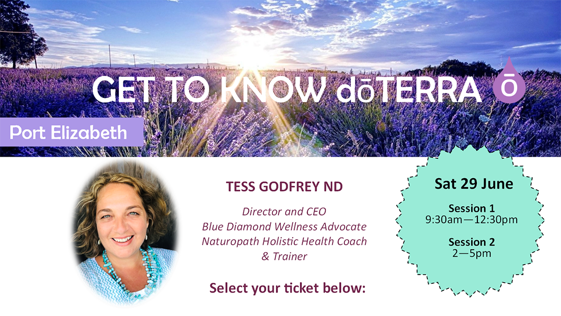 Book tickets for Get to know doTERRA Essential Oils Port Elizabeth