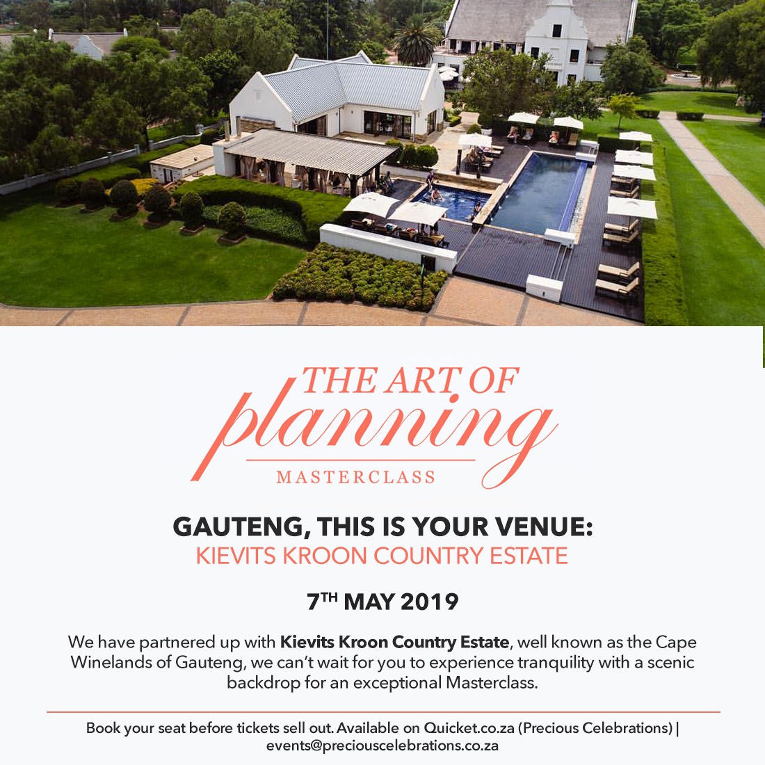 The Art of Planning Masterclass | Gauteng