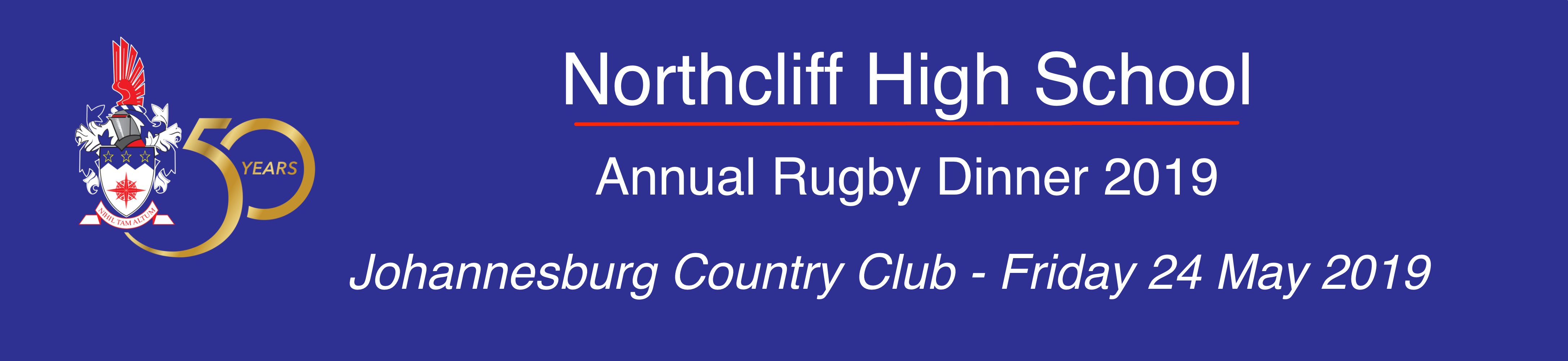 Northcliff High School Rugby Dinner